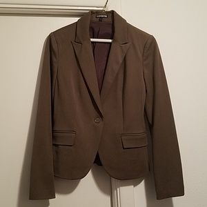 One Button Express Suit Jacket
